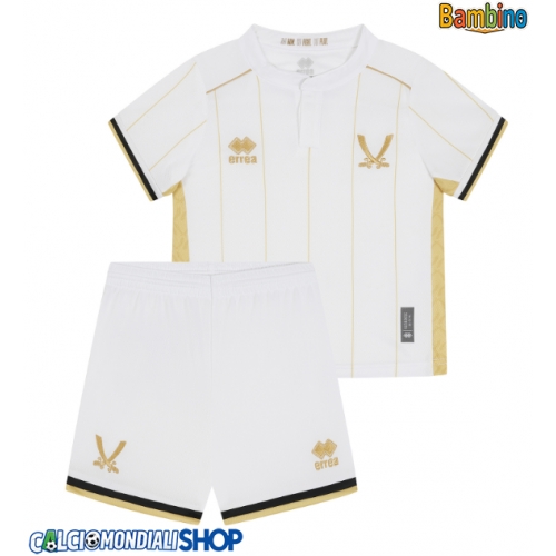 Maglie da calcio Sheffield United Seconda Maglia Bambino 2025-26 Manica Corta + Pantaloni corti)